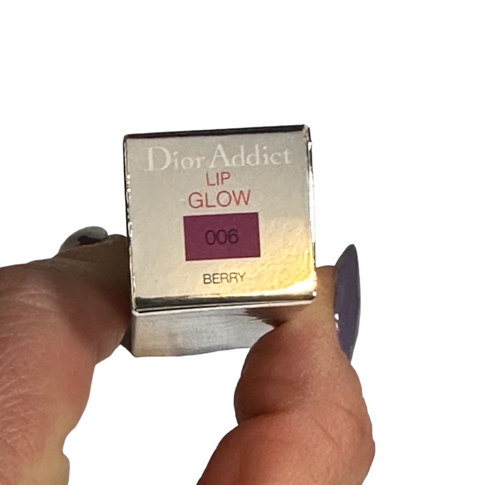 NIB Color 006 Berry Dior Addict Lip Glow Reviving Lip Balm - Picture 5 of 13